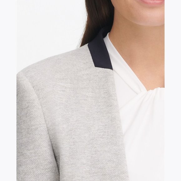 New TOMMY HILFIGER Elbow-Patch Blazer sz 14 NWT - Picture 3 of 16